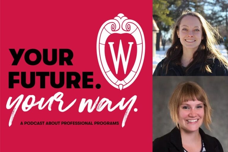 Your Future. Your Way. podcast cover featuring Anna and Emma
